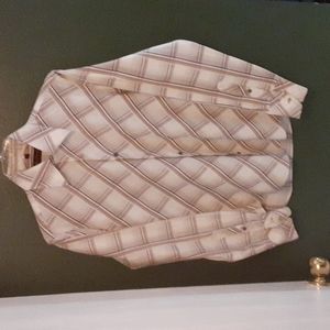 70s mens button down shirt